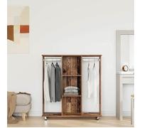 (ON SALE)Penderie/Armoire/garde-robe - Bois ancien - 102x38x110 cm ,Bois d'ingénierie EU529656