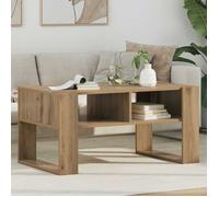 (ON SALE)Petite Table d'appoint - Table basse Chêne artisanal 92 x 53 x 45 cm Bois d'ingénierie @FR(53382)