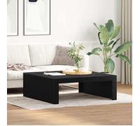 (ON SALE)Table Basse de Salon - Table à thé - Chêne noir - 100x100x35 cm ,Bois d'ingénierie EU366400
