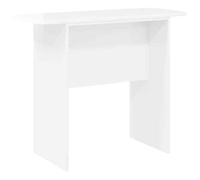 (ON SALE)Table Console, Table d'Appoint - Charge Max. 60 kg - Blanc brillant 93 x 40 x 75 cm Bois d'ingénierie &EU(198491)