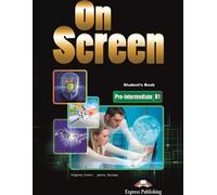 On Screen Pre-Intermediate B1 Student's Book + DigiBook Workbook manuel de non-langue