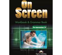 On Screen Pre-Intermediate B1 Workbook + Grammar Book + DigiBook