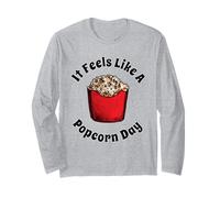 on se Sent comme Un Amateur de Snacks au cinéma Popcorn Day Manche Longue