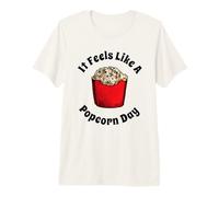 on se Sent comme Un Amateur de Snacks au cinéma Popcorn Day T-Shirt Haut de Gamme