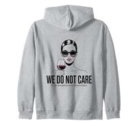 on s'en fout de Club Woman Wine Sarcastic Attitude Sweat à Capuche