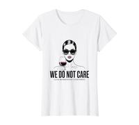 on s'en fout de Club Woman Wine Sarcastic Attitude T-Shirt Graphique avec Valeur