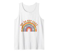 on s'en fout de la ménopause Rainbow Retro WDNC Débardeur