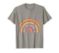 on s'en fout de la ménopause Rainbow Retro WDNC T-Shirt