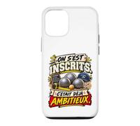 on S'Est Inscrits C'Était Déjà Ambitieux Pétanque Coque pour iPhone 12/12 Pro
