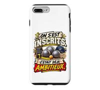 on S'Est Inscrits C'Était Déjà Ambitieux Pétanque Coque pour iPhone 7 Plus/8 Plus