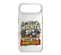on S'Est Inscrits C'Était Déjà Ambitieux Pétanque Coque pour iPhone Air