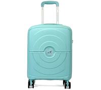 On s'fait la malle Valise de Voyage Grande à roulettes Pivotantes, Polypropylène 75cm Bleu Turquoise