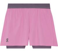 On - Short de running stretch léger - 3" Performance 2/1 Shorts Sakura | Dewberry pour Femme - Taille L - Rose Rose L