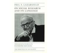On Social Research and Its Language