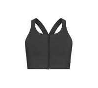 ON Soutien-gorge de sport pour femmes Endruance High Support avec fermeture éclair gris | S