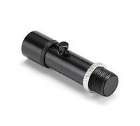 On-Stage QK-2B Adaptateur de clip de microphone à libération rapide pour un échange aisé de microphone, support sans vis avec bouton poussoir et connexion à clipser, filetage 5/8"-27, anti-chocs,