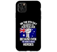 on The Eighth Day God Created The Australian Pride Heroes Coque pour iPhone 11 Pro Max