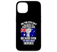on The Eighth Day God Created The Australian Pride Heroes Coque pour iPhone 13