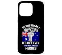 on The Eighth Day God Created The Australian Pride Heroes Coque pour iPhone 15 Pro Max