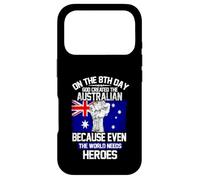 on The Eighth Day God Created The Australian Pride Heroes Coque pour iPhone 17 Pro