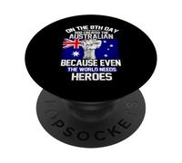 on The Eighth Day God Created The Australian Pride Heroes PopSockets PopGrip Adhésif