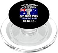 on The Eighth Day God Created The Australian Pride Heroes PopSockets PopGrip pour MagSafe
