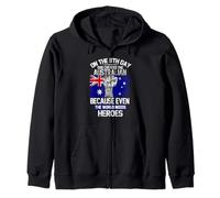 on The Eighth Day God Created The Australian Pride Heroes Sweat à Capuche