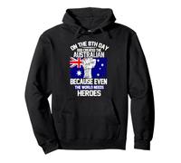 on The Eighth Day God Created The Australian Pride Heroes Sweat à Capuche