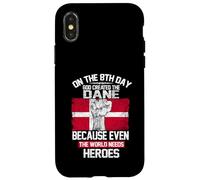 on The Eighth Day God Created The Dane Pride Heroes Coque pour iPhone X/XS