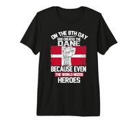 on The Eighth Day God Created The Dane Pride Heroes T-Shirt Haut de Gamme