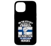 on The Eighth Day God Created The Finnish Pride Heroes Coque pour iPhone 15