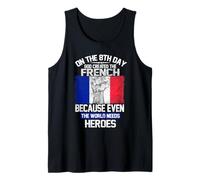 on The Eighth Day God Created The French Pride Heroes Débardeur