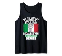 on The Eighth Day God Created The Italian Pride Heroes Débardeur