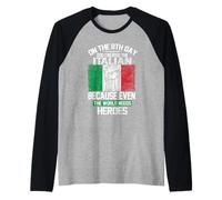 on The Eighth Day God Created The Italian Pride Heroes Manche Raglan