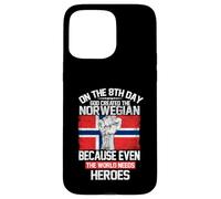 on The Eighth Day God Created The Norwegian Pride Heroes Coque pour iPhone 15 Pro Max