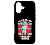 on The Eighth Day God Created The Norwegian Pride Heroes Coque pour iPhone 17