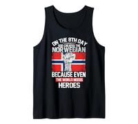 on The Eighth Day God Created The Norwegian Pride Heroes Débardeur