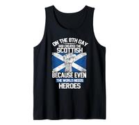 on The Eighth Day God Created The Scottish Pride Heroes Débardeur