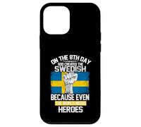 on The Eighth Day God Created The Swedish Pride Heroes Coque pour iPhone 12 Mini