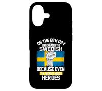on The Eighth Day God Created The Swedish Pride Heroes Coque pour iPhone 17