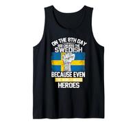 on The Eighth Day God Created The Swedish Pride Heroes Débardeur