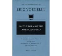 On the Form of the American Mind CW1 by Eric Voegelin Hardcover Book Eric Boegelin (Auteur)