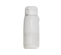 On The Go Chauffe-bouteille portable pour voyage, 20 heures de conservation de la chaleur, chauffage rapide, design d'isolation à 5 couches pour extérieur, voiture, avion (blanc, 500 ml)