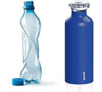 On The Go, Energy Bouteille De Voyage Thermique S - Acier, Ø 6,5 X H18cm 330 Cc - 11670263, Argent