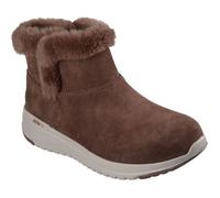 On-The-Go Stellar Bottes De Cheville En Cuir Chocolat Pour Femmes Cozy Step Hiver 40