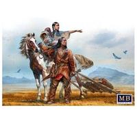On The Great Plains,indian Wars Series - 1:35e - Master Box Ltd.