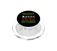 on The Naughty List and I Regret Nothing PopSockets PopGrip pour MagSafe