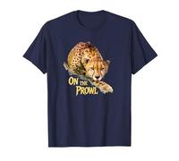 on The Prowl - Cheetah Predator Stance Fun Nightlife Graphic T-Shirt
