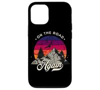 on The Road Again - Design Vintage avec Aventure Sauvage Coque pour iPhone 12/12 Pro