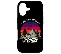 on The Road Again - Design Vintage avec Aventure Sauvage Coque pour iPhone 17